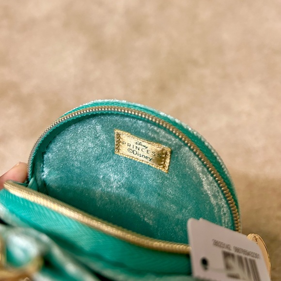 Bath and Body Works Disney Mulan Teal Dragon Velvet Pouch - Picture 7 of 17